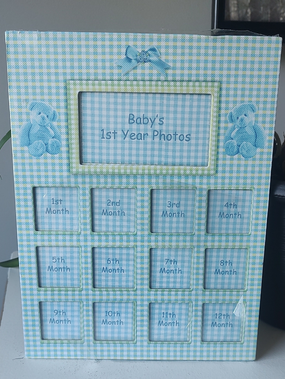 Brand New Baby's 1st Year Photo Frame